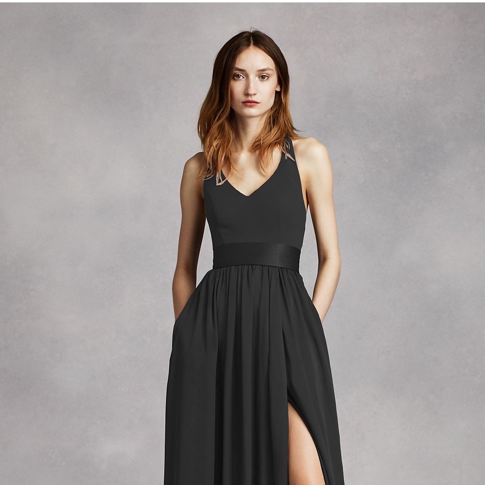 Black Vera Wang Bridesmaid dress